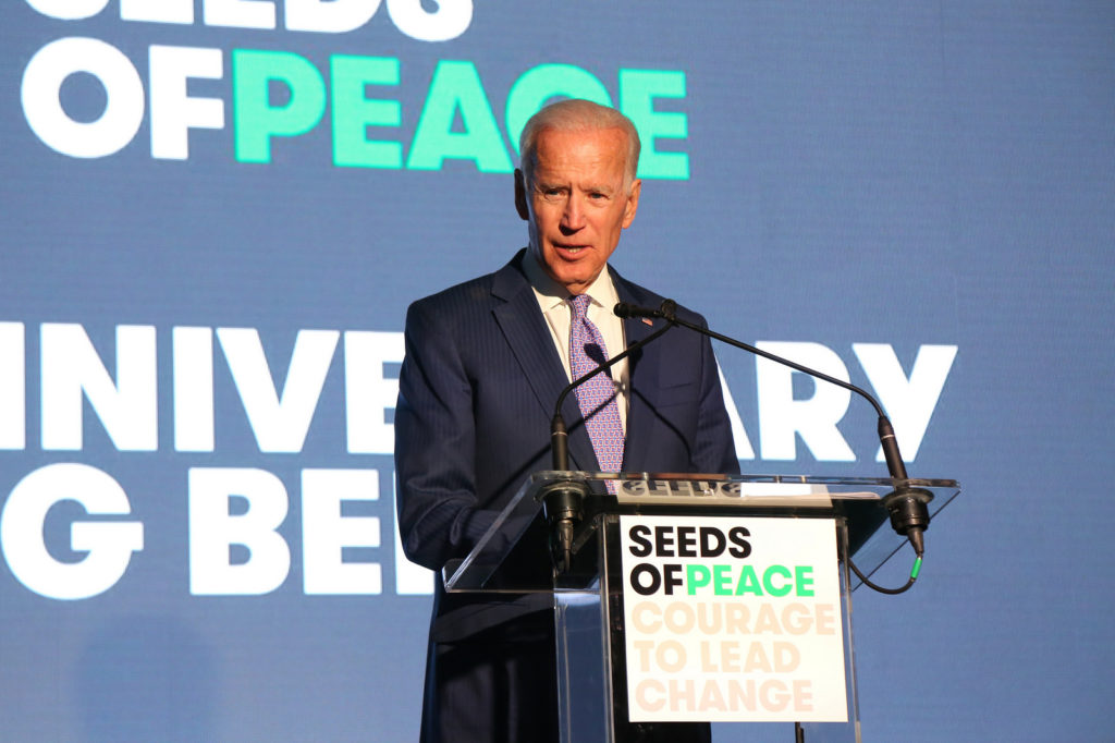 Joe Biden Seeds of Peace